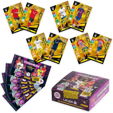 La Ligaラ・リーガ グッズセット Saszetka Premium Pack La Liga 2024 Karty Piłkarskie | karteina.pl